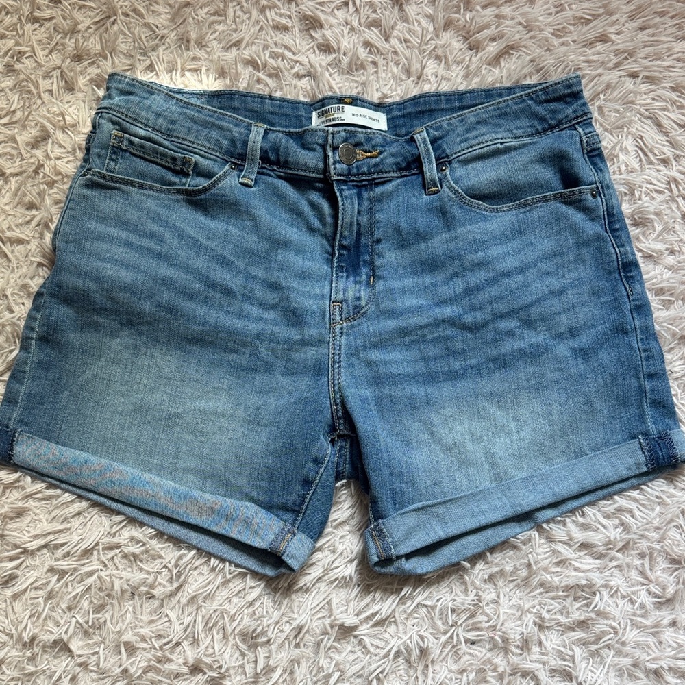 Signature by Levi Strauss Blue Jean Shorts